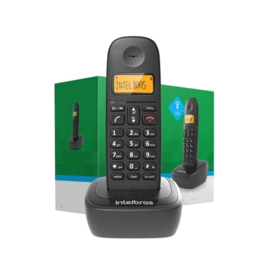 TELEFONE SEM FIO PRETO TS 2510