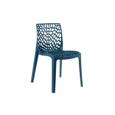 Cadeira Gruvyer - Azul Petróleo