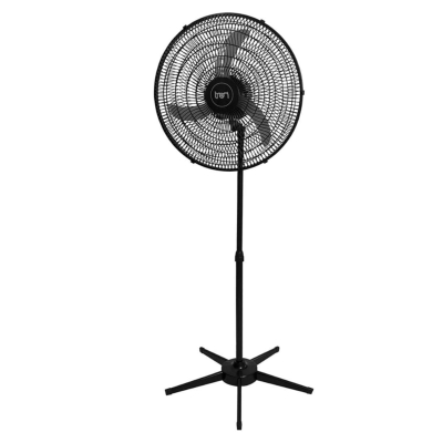 VENTILADOR OSC COLUNA 60CM PP AT GRADE FERRO PRETO 140W 127V