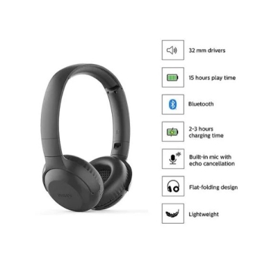 HEADPHONE PHILIPS TAH1205BK/00 BT