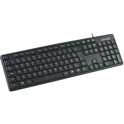 Teclado USB Com Fio KB-15 Preto