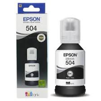 REFIL TINTA EPSON PRETO T504122