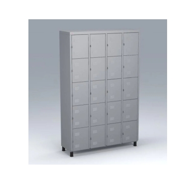 ROUPEIRO DE AÇO 1,98X1,225X0,40 COM 20 PORTAS PITÃO VEGEL
