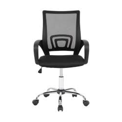 CADEIRA EXECUTIVA TELA PRETA FRISOKAR