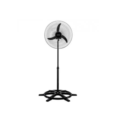 VENTILADOR DE COLUNA 60CM GRADE FERRO PRETO BIVOLT