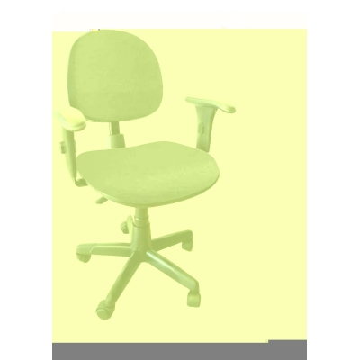 CADEIRA EXECUTIVA BACKSISTEM TECIDO C/BRAÇO PRETA 