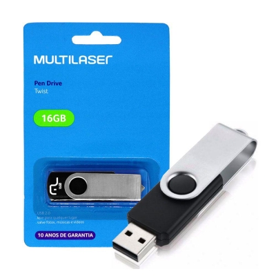 Pendrive Multilaser 16GB PD588