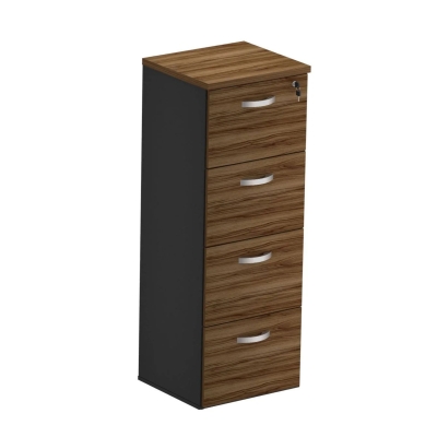 ARQUIVO 4 GAVETAS 25MM 1275X467X420 NG/PT