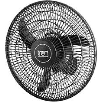 VENT OSCILANTE PAREDE 127V 60CM PP AT PRETO 140W