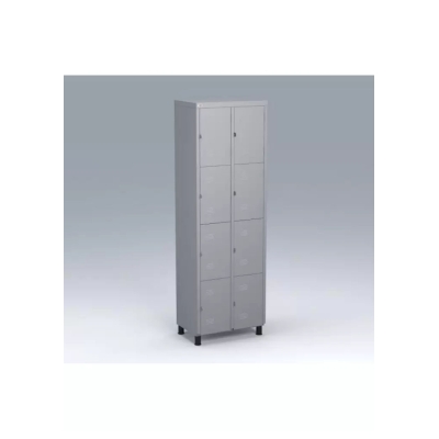 Roupeiro de Aço 1,98x0,625x0,40 08 Portas Pitão