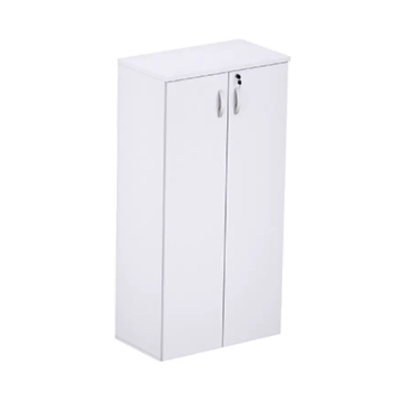 Armário Alto MDP 2 Portas 25MM 1605x800 Fundo 15MM - Branco